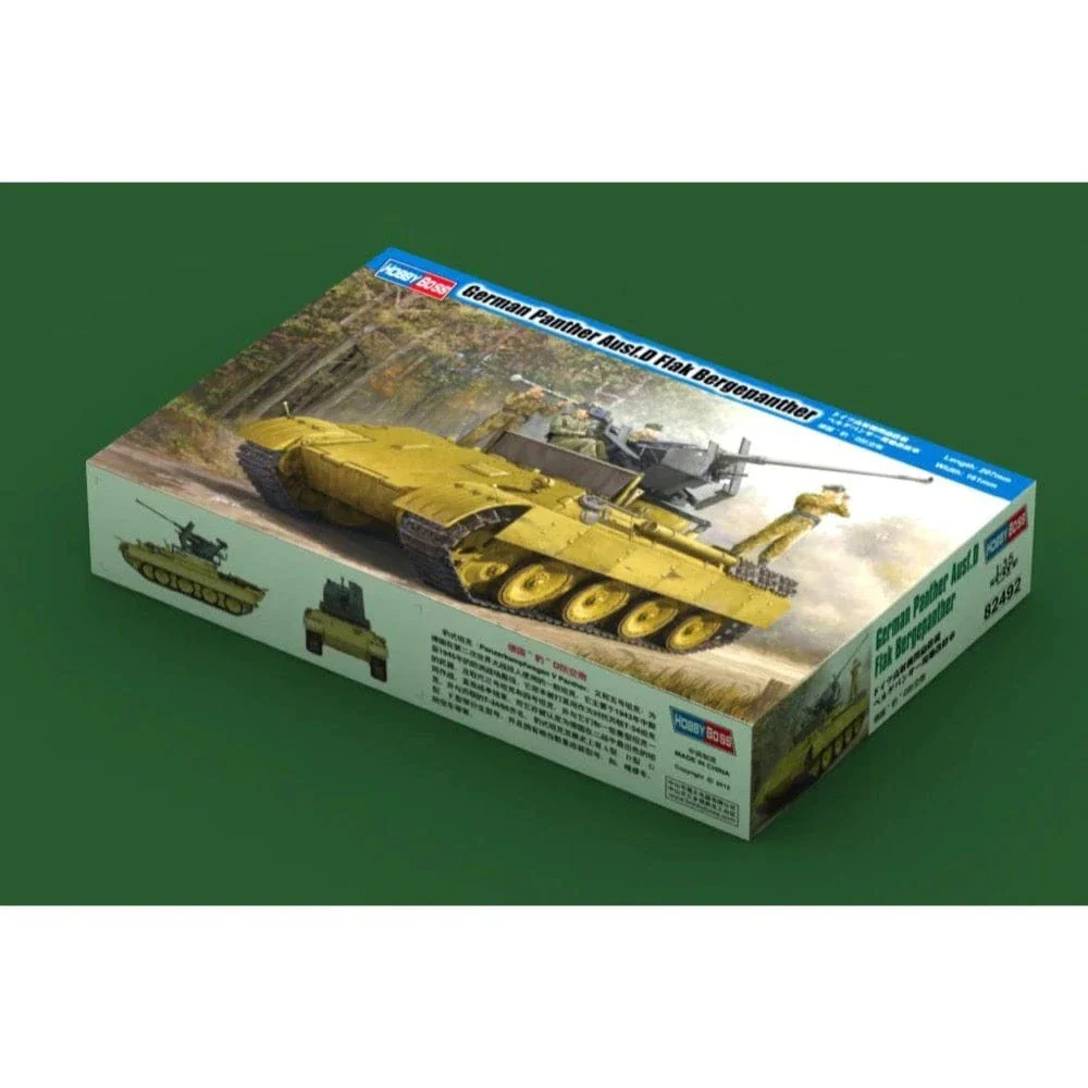 HobbyBoss 1/35 German Panther Ausf.D Flak Bergepanther Plastic Model Kit [82492] - Image 2