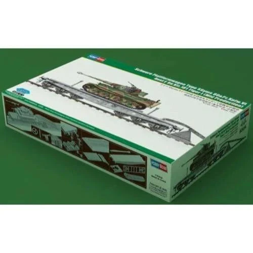 HobbyBoss 1/72 Schwere Plattformwagen Type SSyms 80&Pz.Kpfw.VI Ausf.E Sd.Kfz.181 Tiger I(Mid)[82934] - Image 2