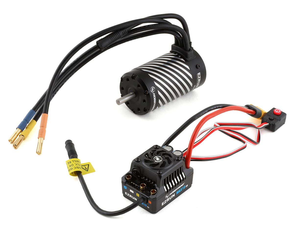 Hobbywing 38020345 Max10 SCT G2 140A ESC & 3665SD 4000Kv Brushless Motor