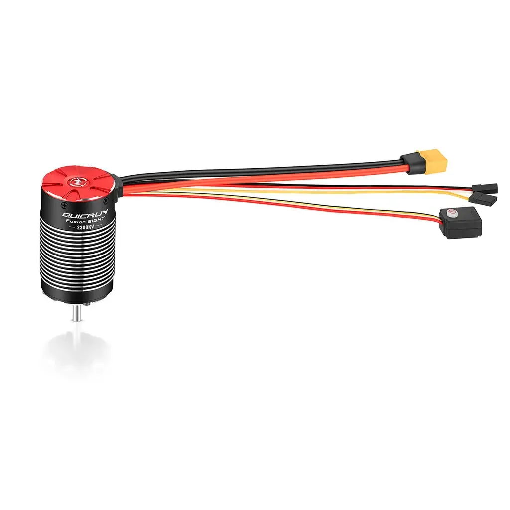 Hobbywing QuicRun Fusion 8IGHT 2-in-1 Brushless Crawler ESC & Motor System (2300Kv) - Image 3