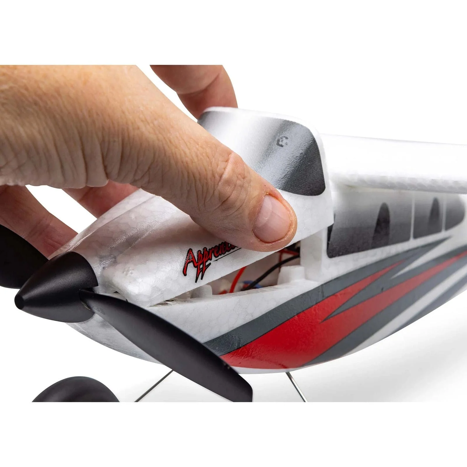 HobbyZone Apprentice STOL S 700mm RC Plane, BNF Basic - Image 6