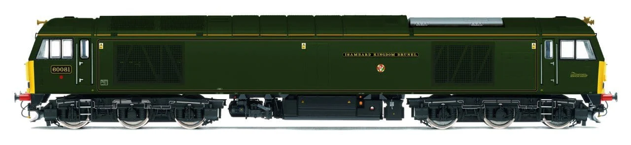 Hornby OO Scale Class 60 GWR 60081 Isambard Kingdom Brunel The One:One Collection [R30373]