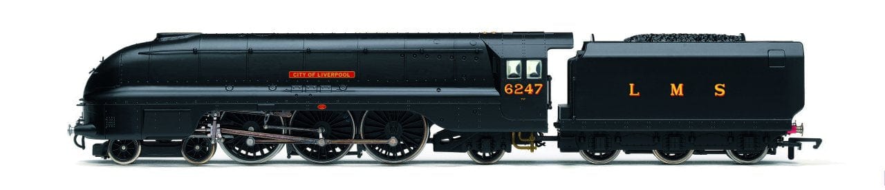 Hornby OO Scale LMS Streamlined Coronation Class 4-6-2 6247 City of Liverpool WWII 80th Anniversary Collection [R30453]
