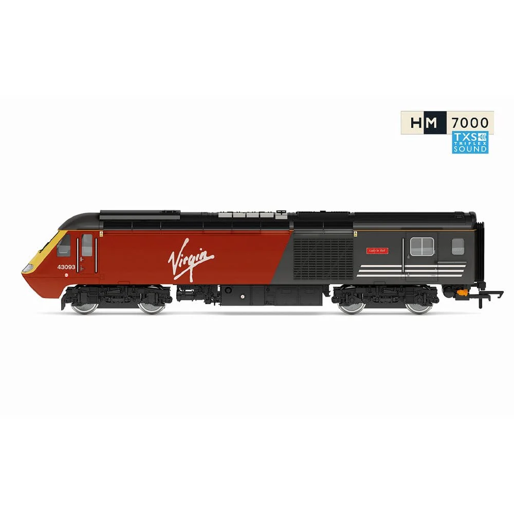 Hornby OO Scale Virgin Class 43 HST Lady In Red Train Pack - Sound Fitted [R30463TXS] - Image 2