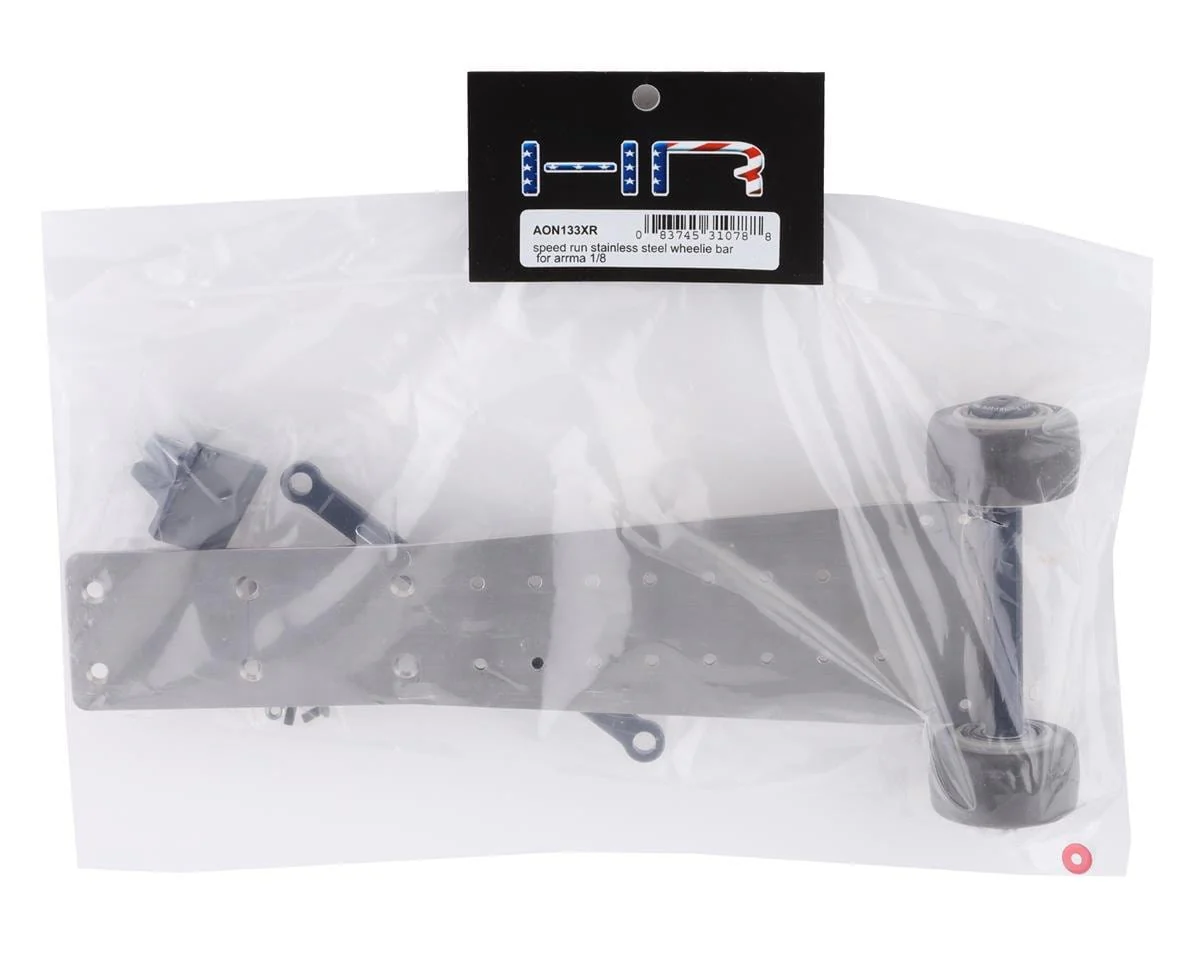 Hot Racing Arrma 6S Speed Run Stainless Steel Wheelie Bar** - Image 2