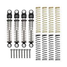 Hot Racing Axial SCX24 Aluminum Threaded Long Travel Shocks (4)