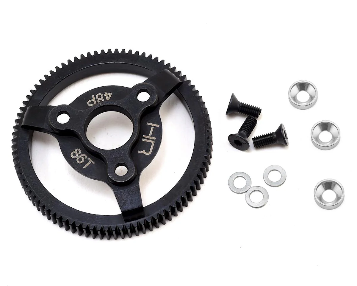 Hot Racing Traxxas 48P Hardened Steel Spur Gear (86T)