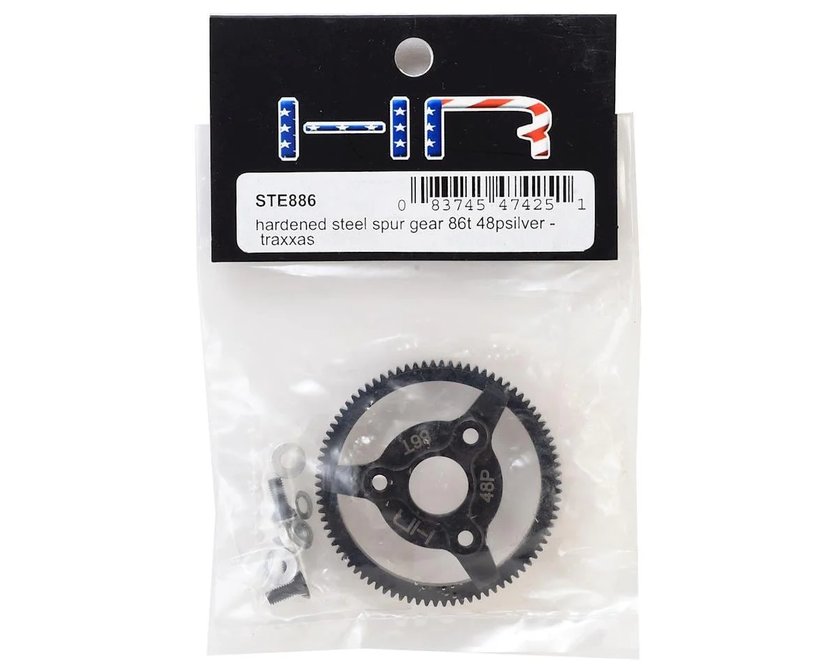 Hot Racing Traxxas 48P Hardened Steel Spur Gear (86T) - Image 2