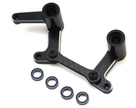Hot Racing Traxxas Slash Aluminum Steering Bellcranks & Draglink Set (Black)