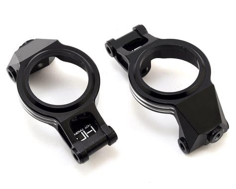 Hot Racing Traxxas X-Maxx Aluminum Steering Knuckle Carrier Set (Black)