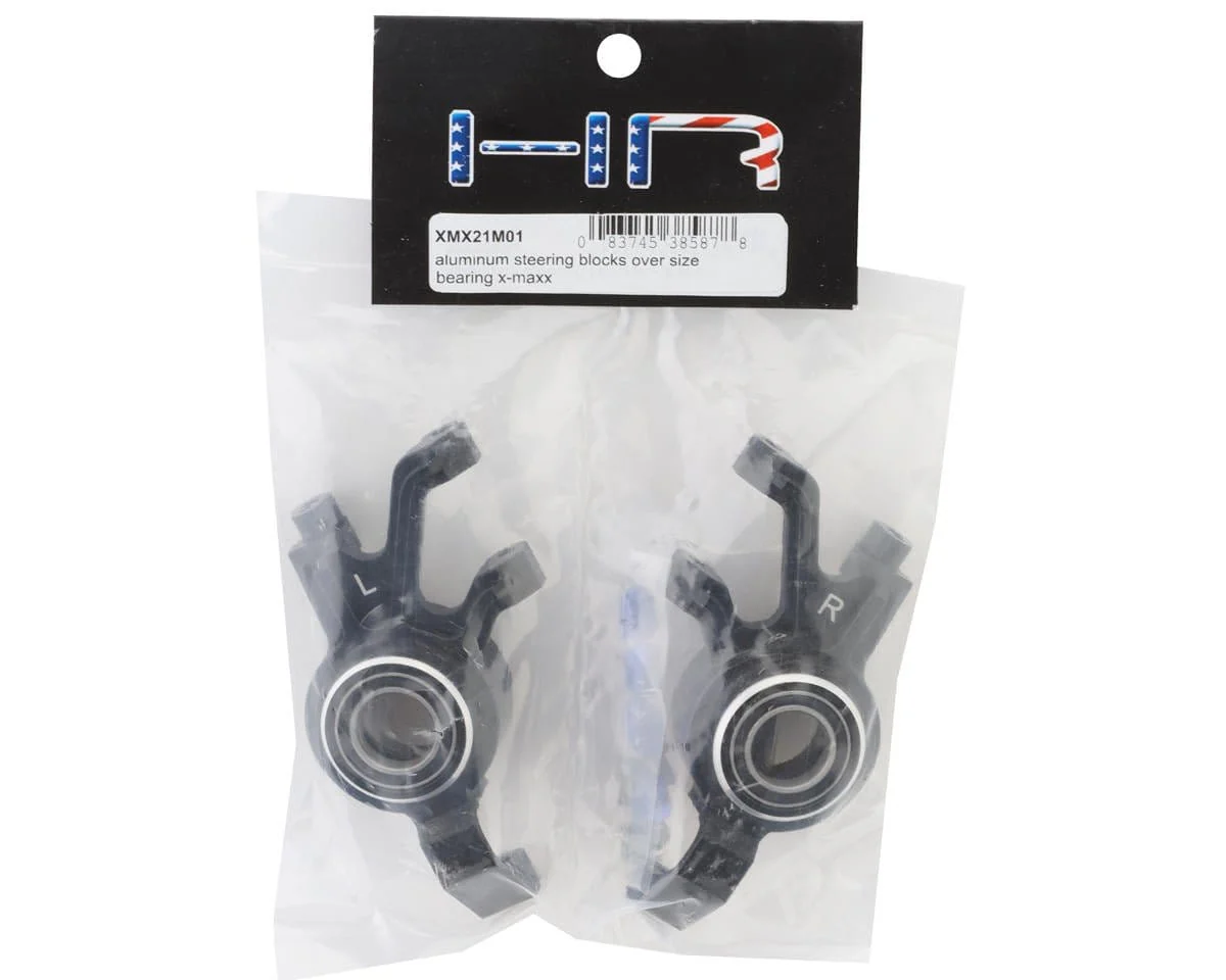 Hot Racing Traxxas X-Maxx/XRT Aluminum Steering Blocks w/Over Size Bearings - Image 2