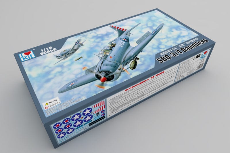 I Love Kit 1/18 SBD-3/4 Dauntless Plastic Model Kit [61801]
