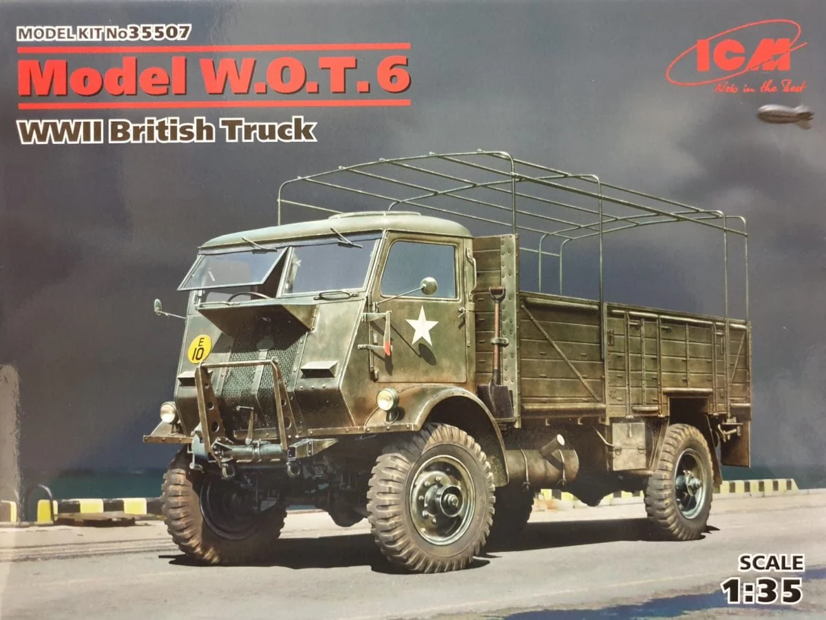 ICM 1/35 Model W.O.T. 6 WWII British Truck Plastic Model Kit