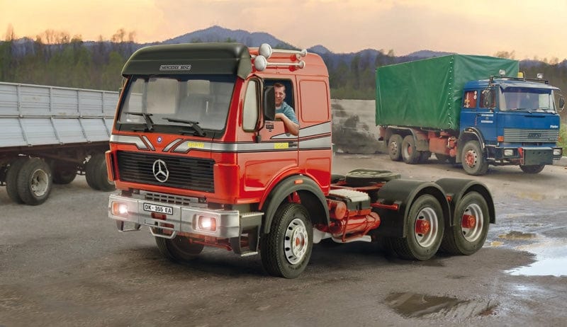Italeri 1/24 Mercedes Benz 2238 6X4 Truck - Image 2