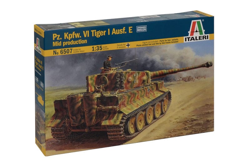 Italeri 1/35 Tank Pzkpfw Vi Tiger 1 Ausf E Mid Production
