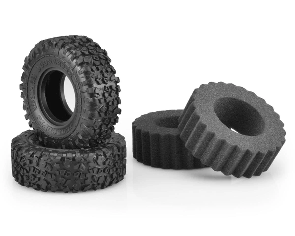 JConcepts Landmines Scale Country Class 1 1.9inch Crawler Tires (2) (Green)