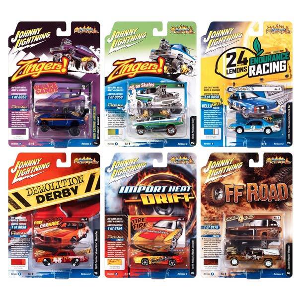 Johnny Lightning 1/64 R2 2022 Asst Series Street Freaks Diecast Model** - Image 2