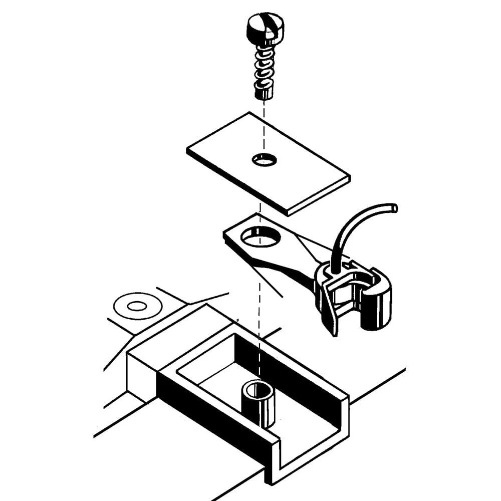 Kadee #120 HO Scale SBE Bottom Shelf Whisker® Metal Couplers with Gearboxes - Medium (9/32") Centerset Shank - Image 6