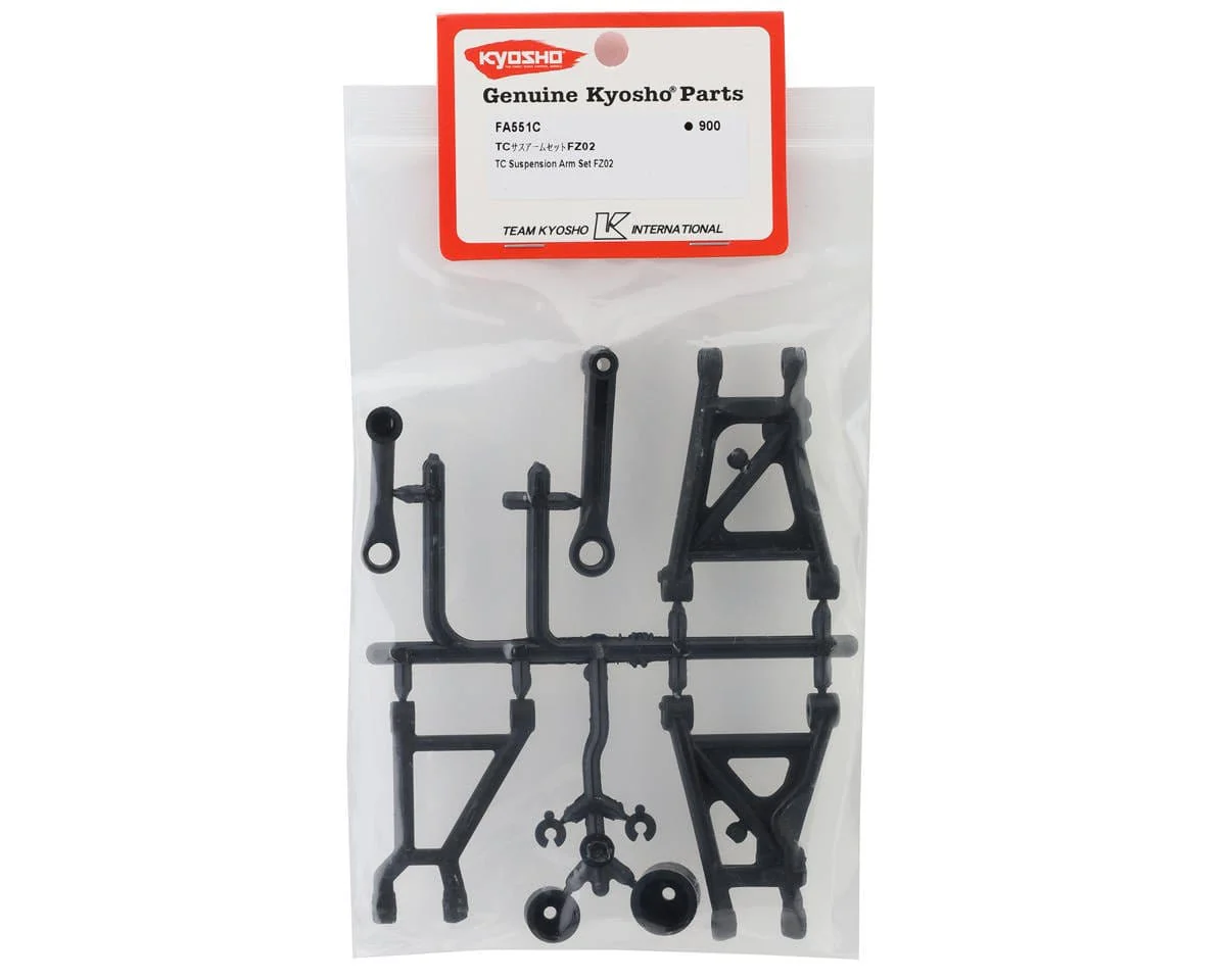 Kyosho Fazer Mk2 FZ02 TC Front Suspension Arms Set [FA551C] - Image 2