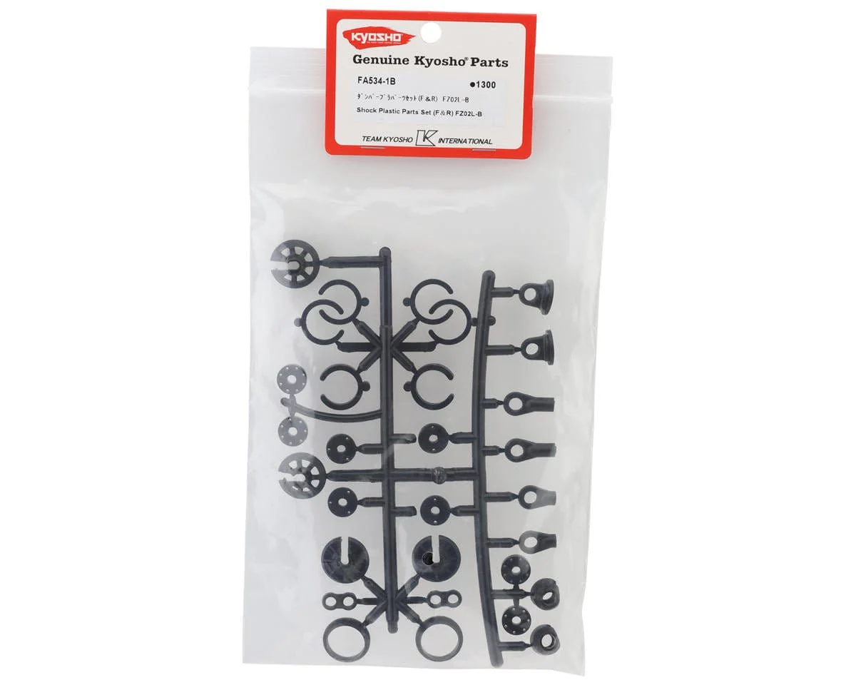 Kyosho FZ02L-B Plastic Shock Parts Set (Rage 2.0/Mad Van VE) [FA534-1B] - Image 2