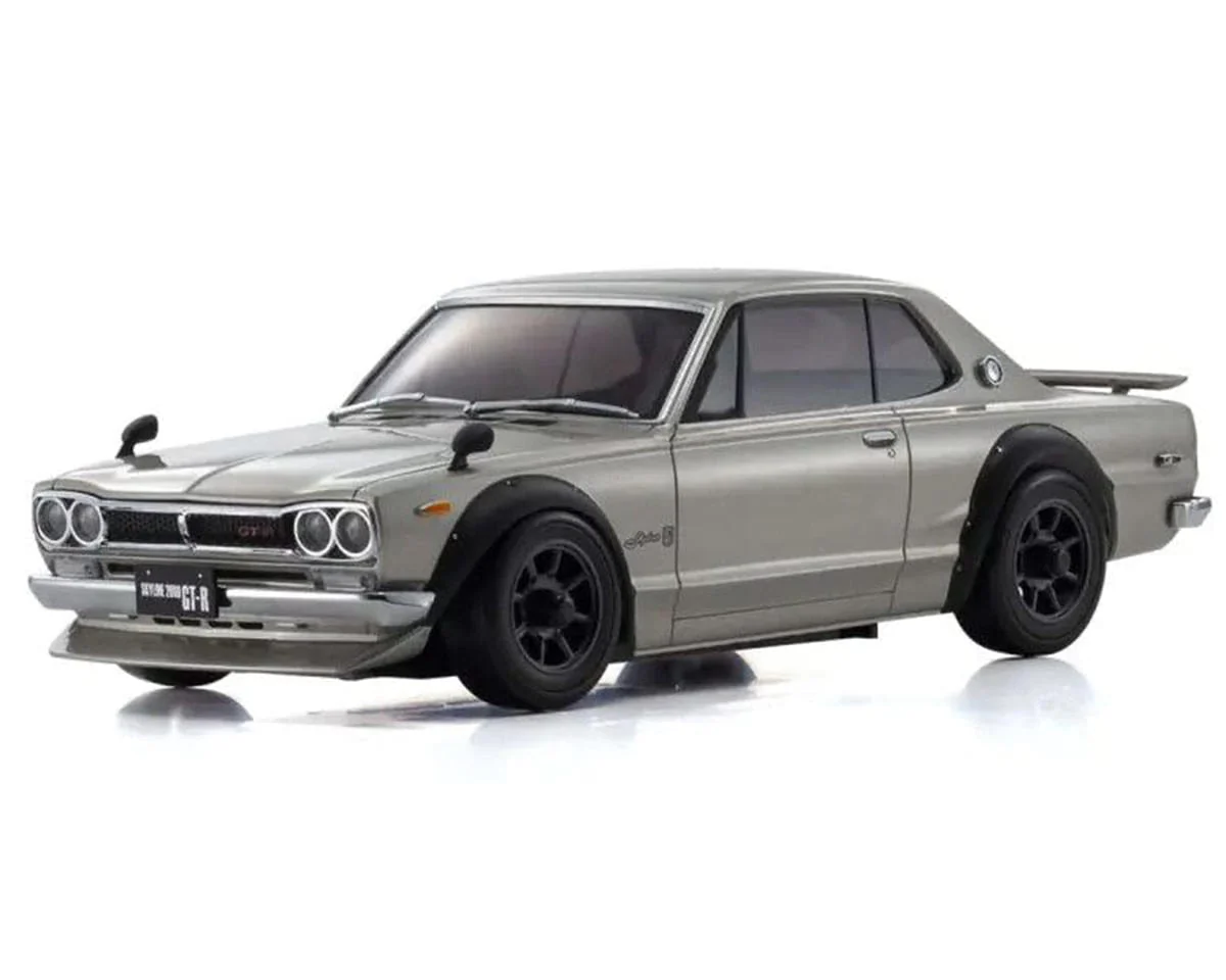 Kyosho MINI-Z AWD MA-020 Readyset Nissan Skyline 2000GT-R KPGC10 Silver [32636S] - Image 2