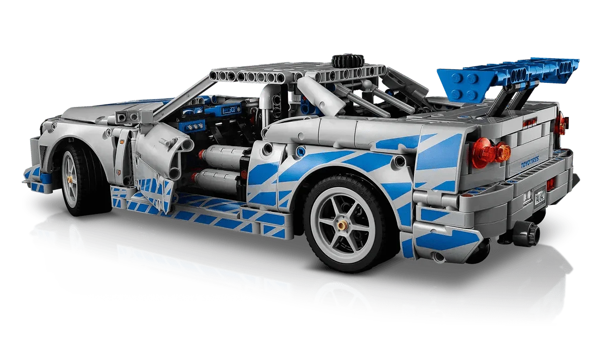 LEGO 2 Fast 2 Furious Nissan Skyline GT-R (R34) Car [42210] - Image 5