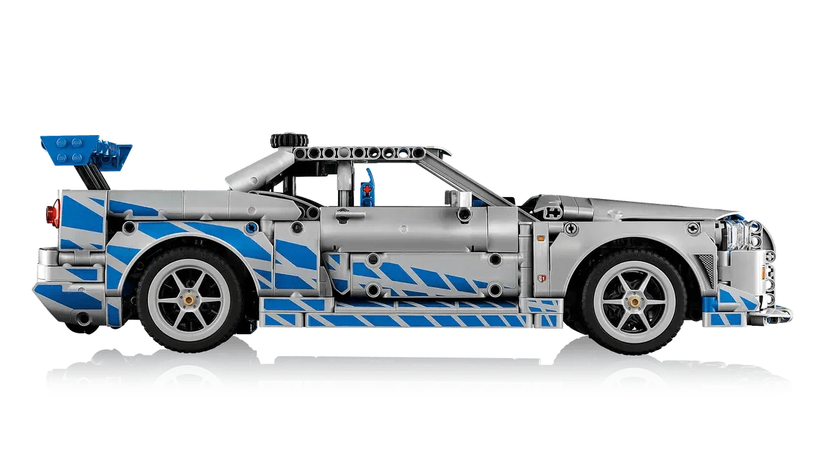 LEGO 2 Fast 2 Furious Nissan Skyline GT-R (R34) Car [42210] - Image 6