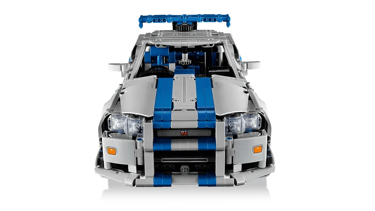 LEGO 2 Fast 2 Furious Nissan Skyline GT-R (R34) Car [42210] - Image 7