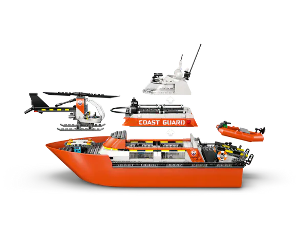 LEGO City: Coast Guard Rescue Boat & Helicopter [60504] - Image 3