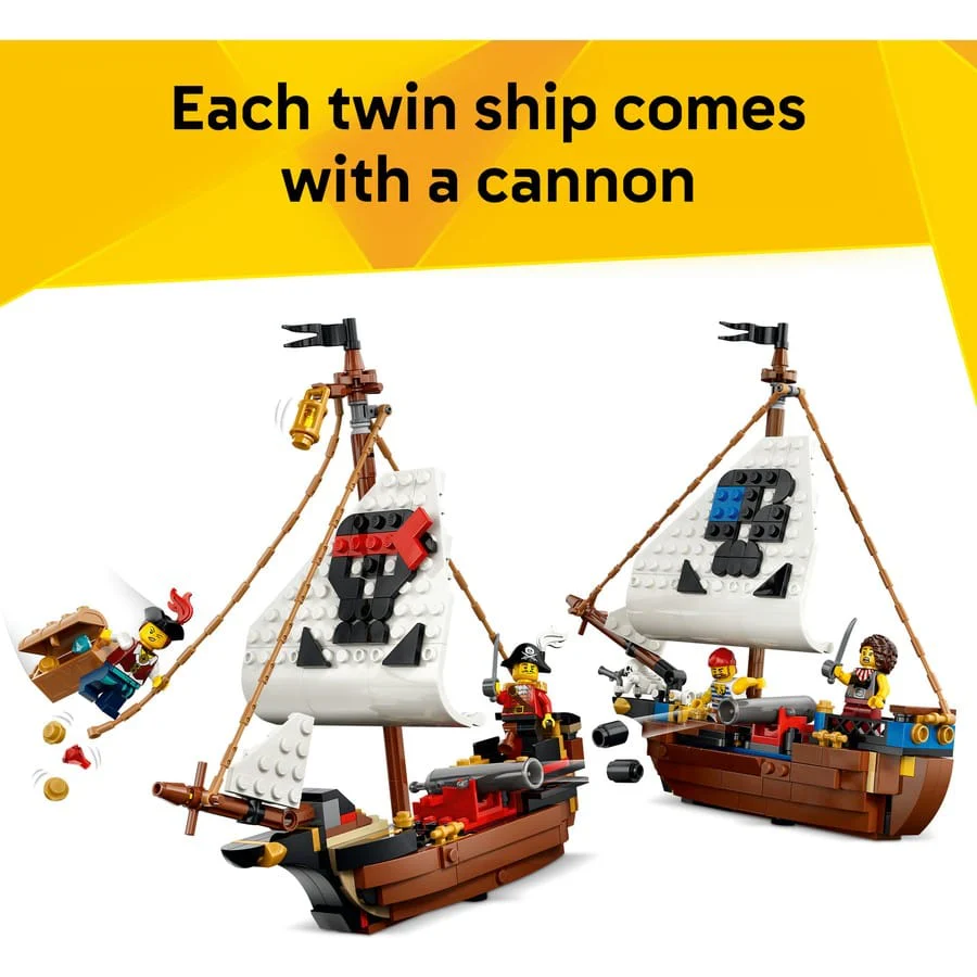 LEGO Creator 3in1 - Iconic Pirate Ship [31387] - Image 3