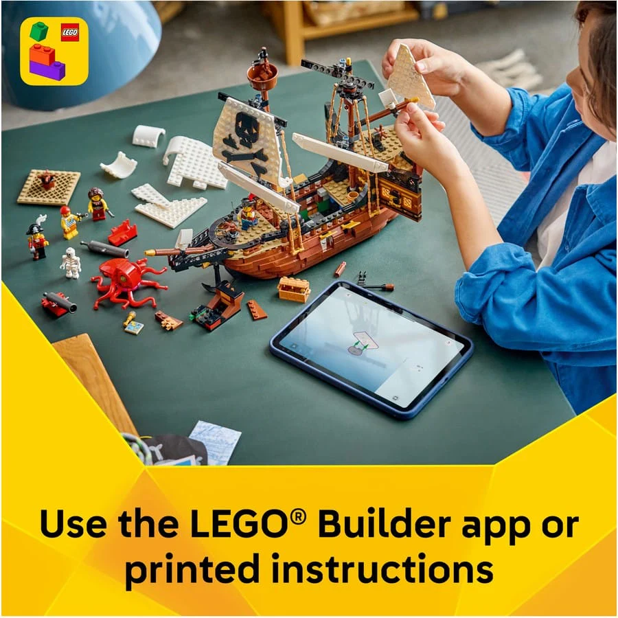 LEGO Creator 3in1 - Iconic Pirate Ship [31387] - Image 4