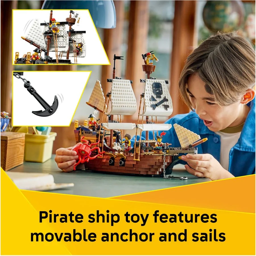 LEGO Creator 3in1 - Iconic Pirate Ship [31387] - Image 5