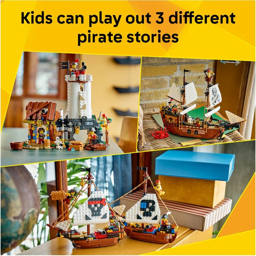 LEGO Creator 3in1 - Iconic Pirate Ship [31387] - Image 6