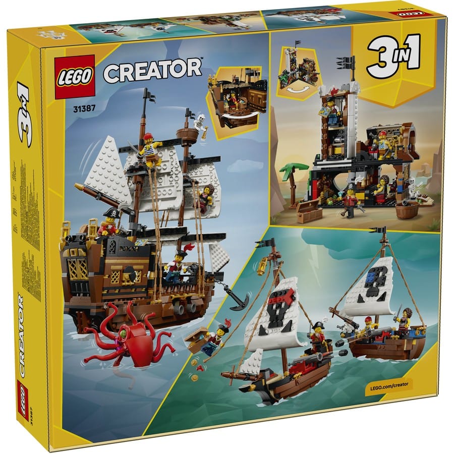 LEGO Creator 3in1 - Iconic Pirate Ship [31387] - Image 8