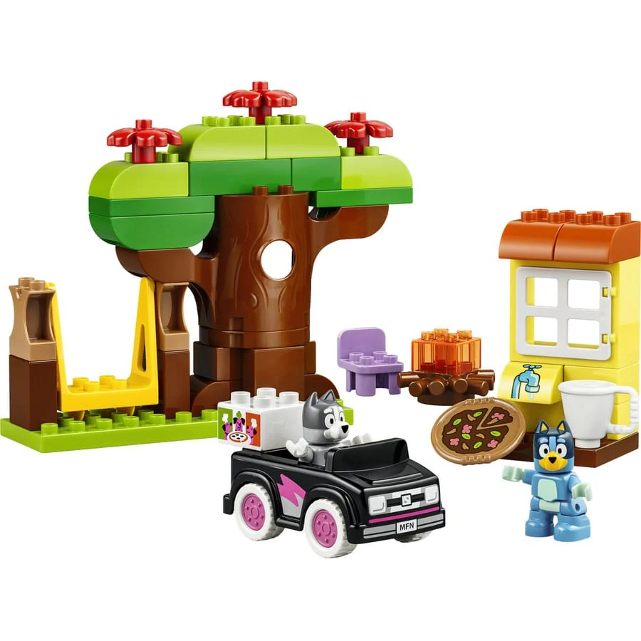 LEGO Duplo - Pizza Girls with Muffin and Bluey [10469] - Image 2