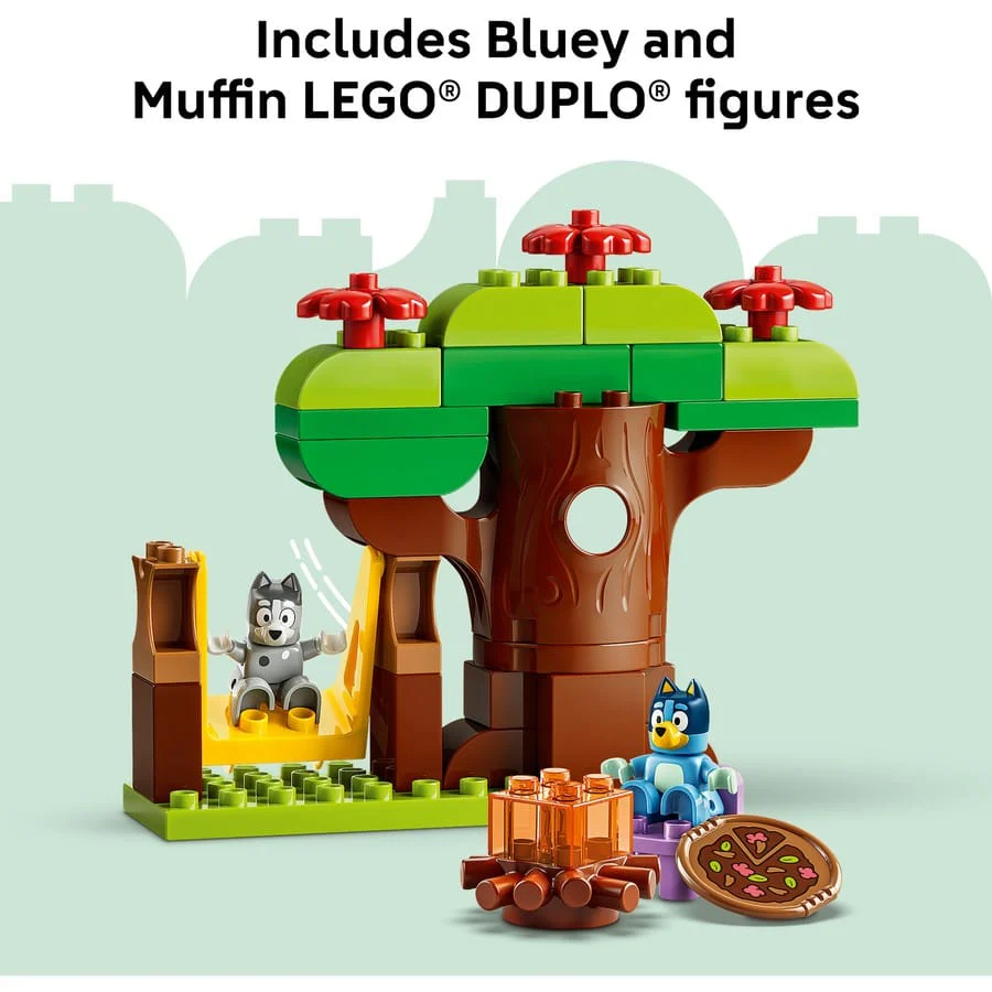 LEGO Duplo - Pizza Girls with Muffin and Bluey [10469] - Image 3