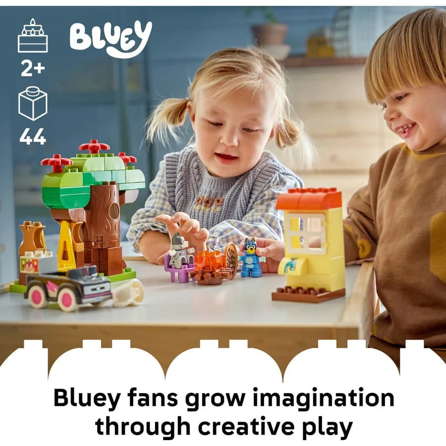 LEGO Duplo - Pizza Girls with Muffin and Bluey [10469] - Image 7