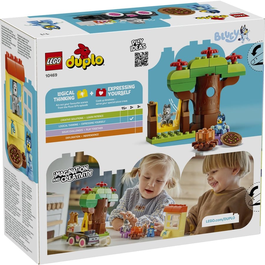 LEGO Duplo - Pizza Girls with Muffin and Bluey [10469] - Image 8