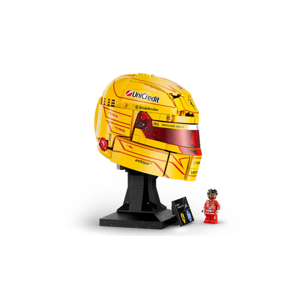 LEGO Editions: Scuderia Ferrari HP Lewis Hamilton Helmet [43022] - Image 2