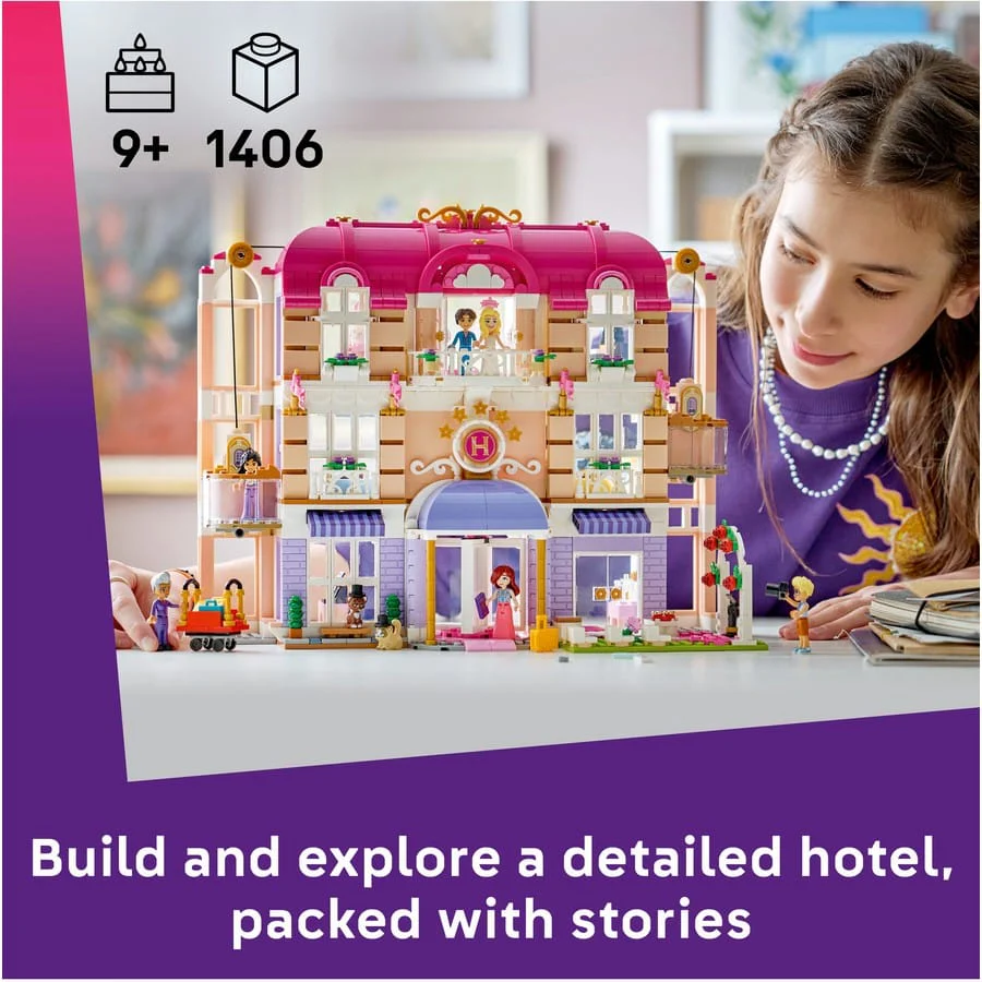 LEGO Friends - Heartlake City Grand Hotel [42704] - Image 6