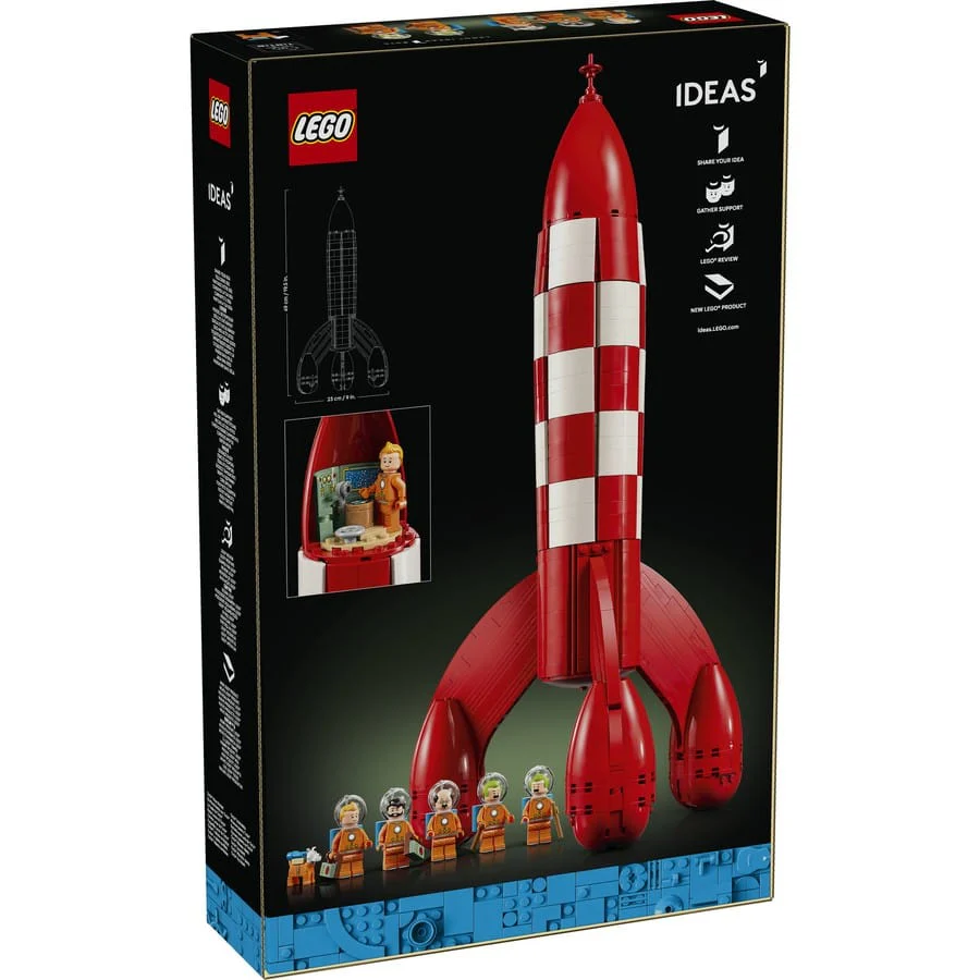 LEGO Ideas Tintin Moon Rocket [21367] - Image 6