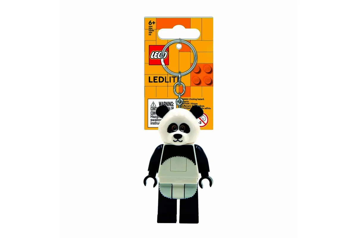 Lego Keychain Light - Panda Guy - Image 3