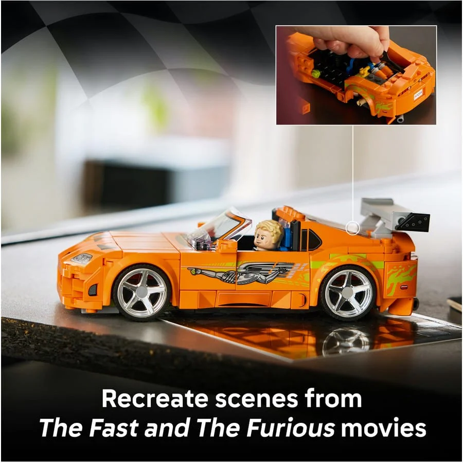 LEGO Speed Champions - The Fast and The Furious Toyota Supra MK4 [77260] - Image 4
