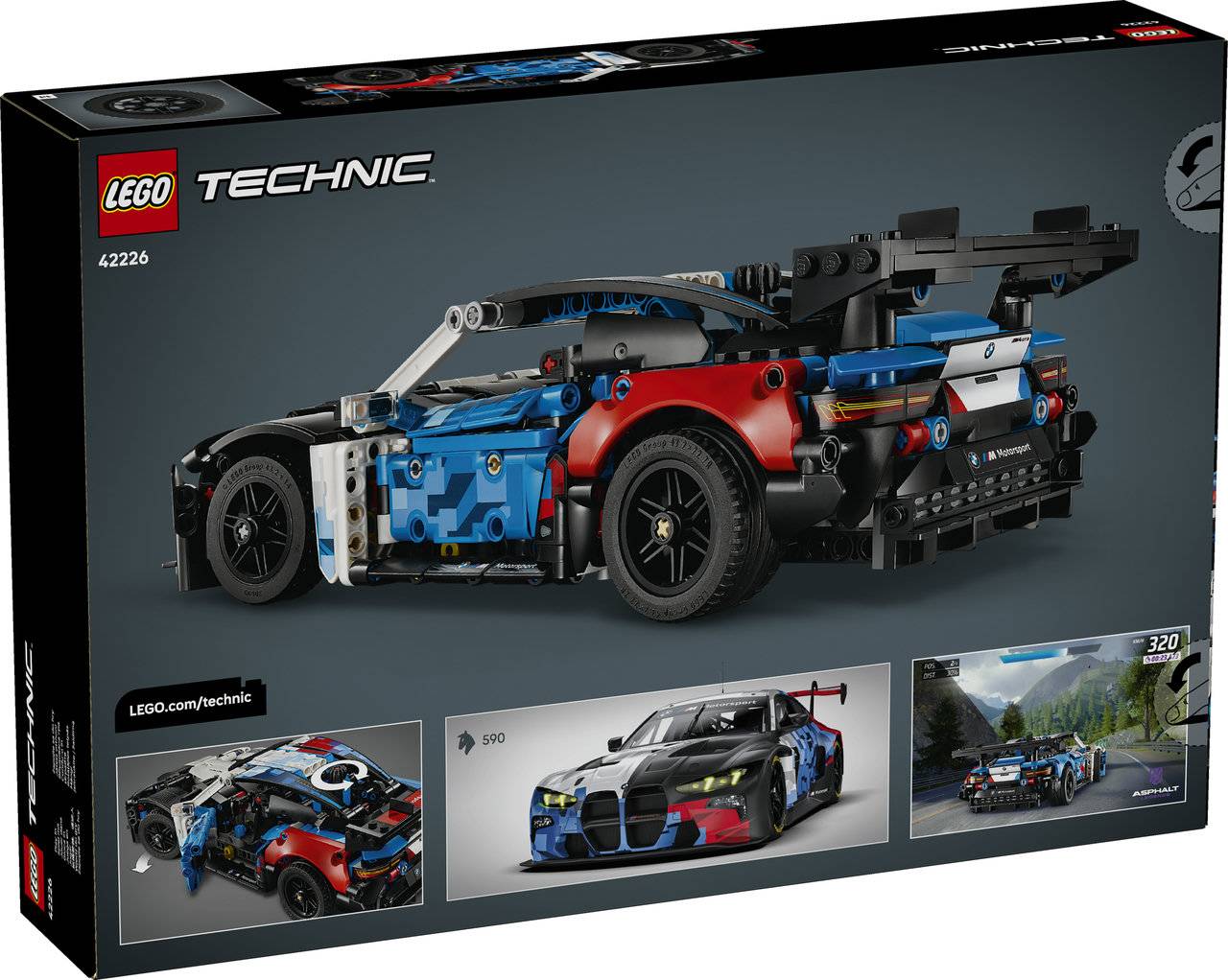 LEGO Technic: BMW M4 GT3 EVO Race Car [42226] - Image 3