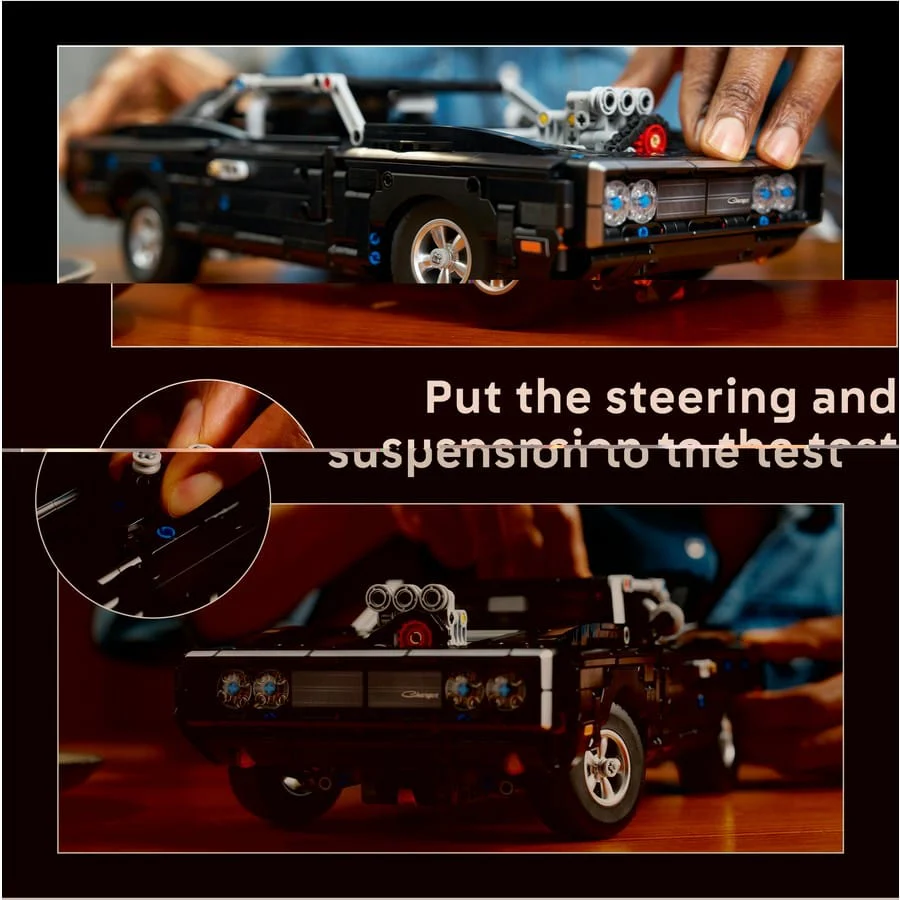 LEGO Technic - Fast and Furious Dodge Charger R/T Car [42231] - Image 6