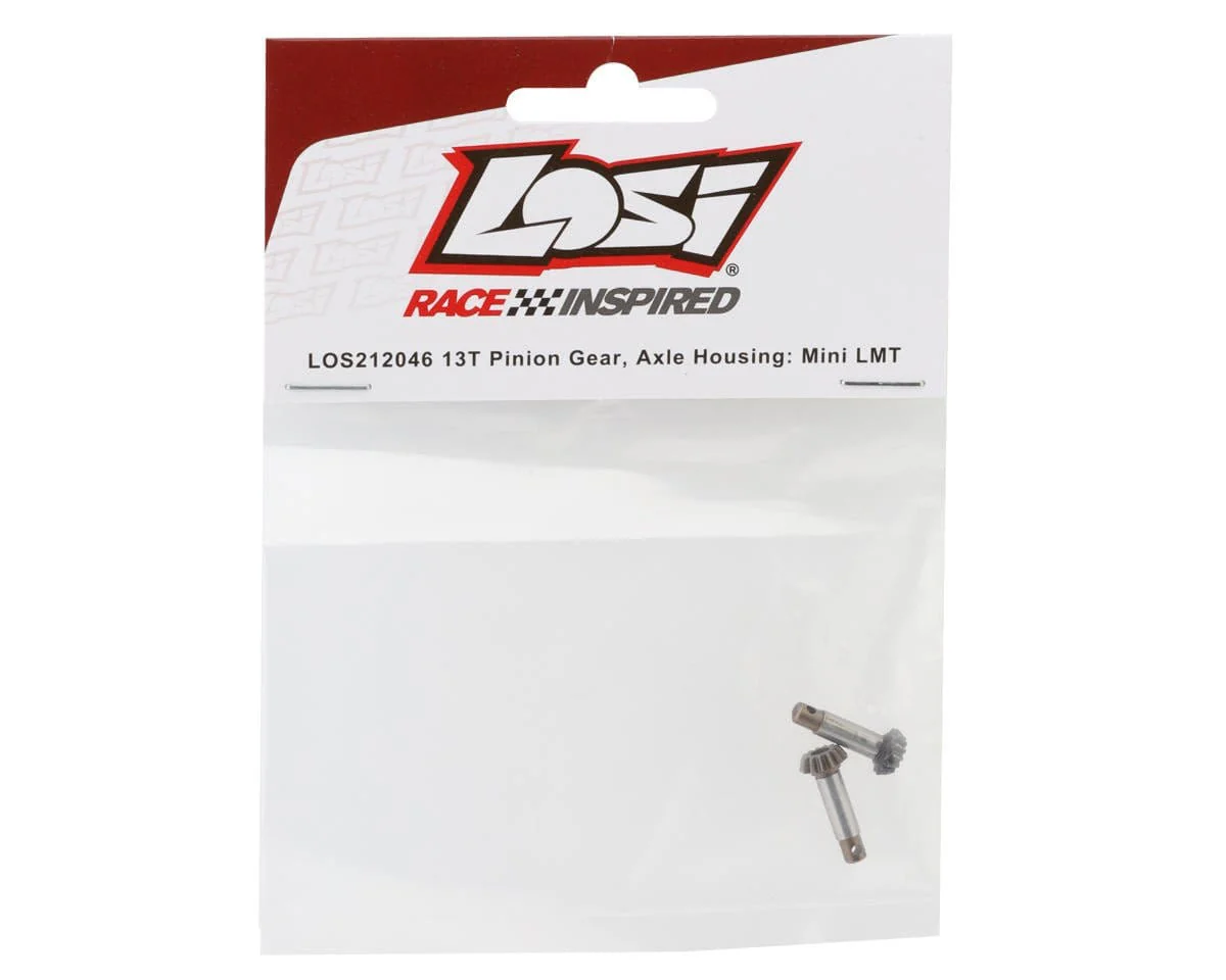 Losi 13T Pinion Gear, Axle Housing, Mini LMT [LOS212046] - Image 2