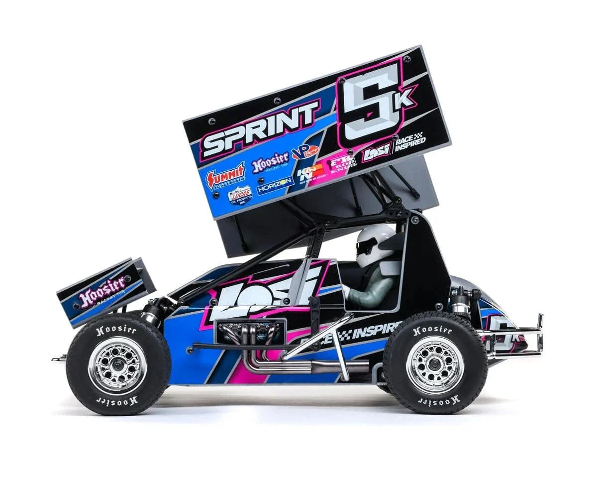 Losi 22S Sprint Car 1/10 2WD RTR - Blue (No Battery Or Charger) - Image 5