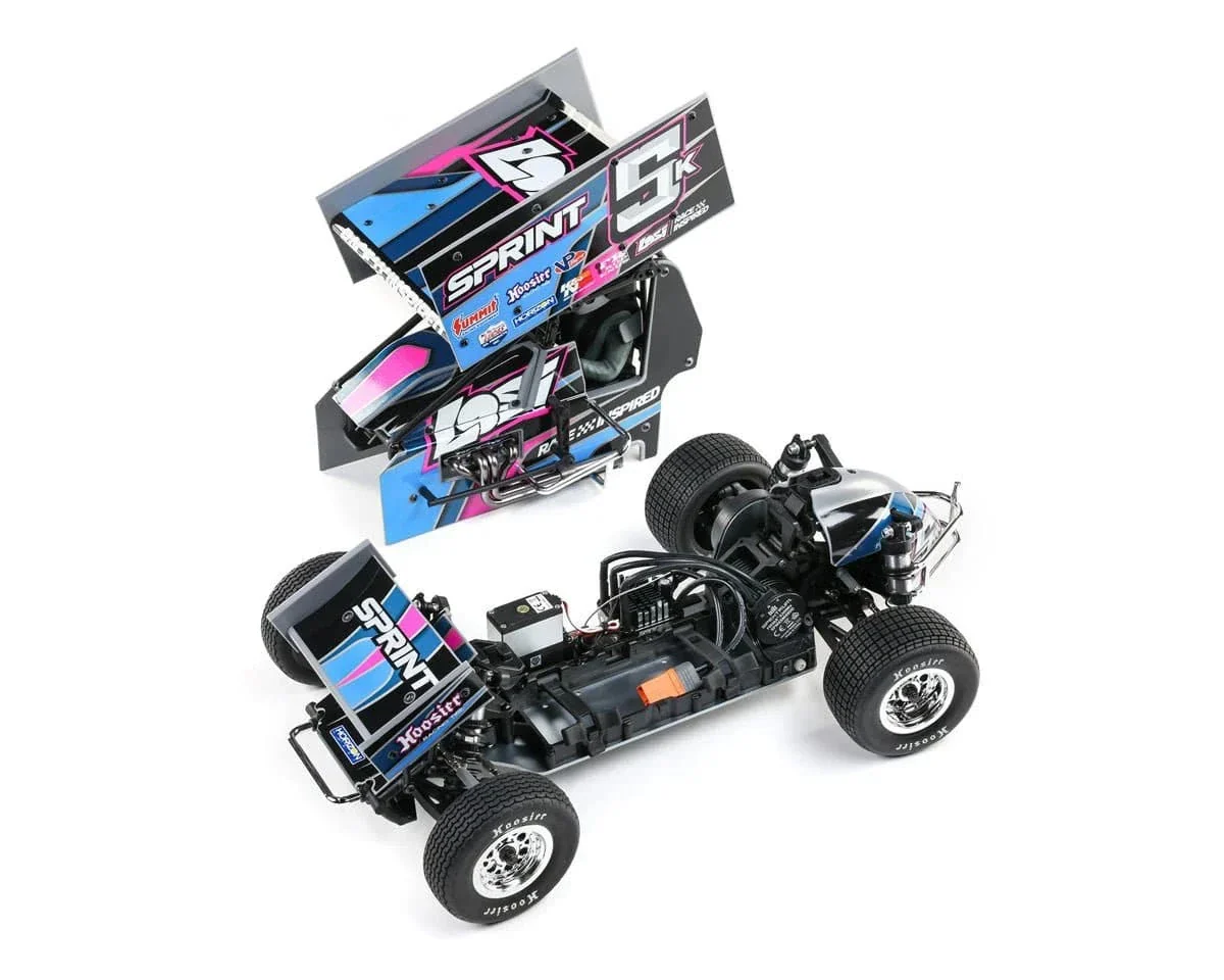 Losi 22S Sprint Car 1/10 2WD RTR - Blue (No Battery Or Charger) - Image 8