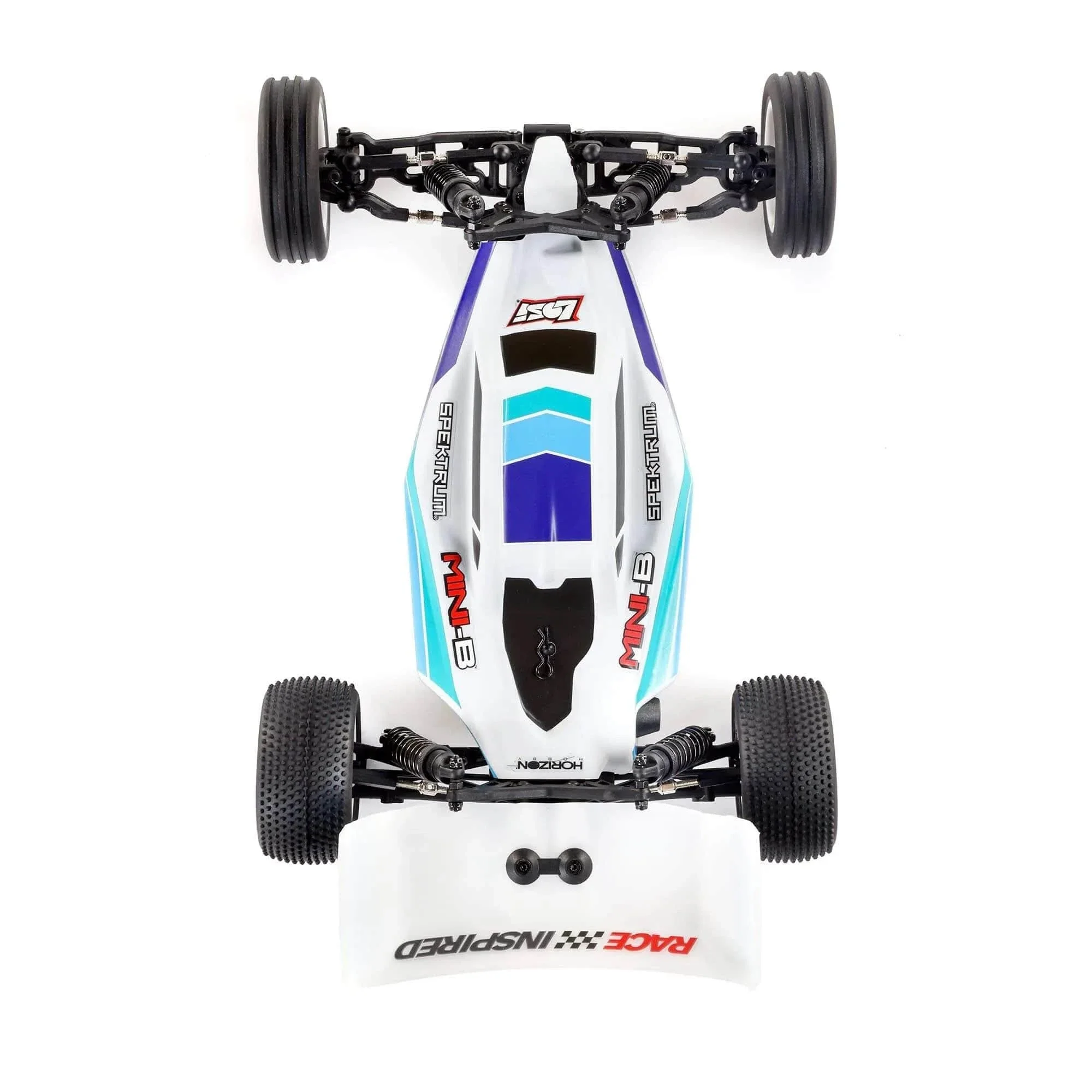 Losi Mini-B 1/16 Brushless 2WD Buggy RTR - Blue [LOS01024T2] - Image 6