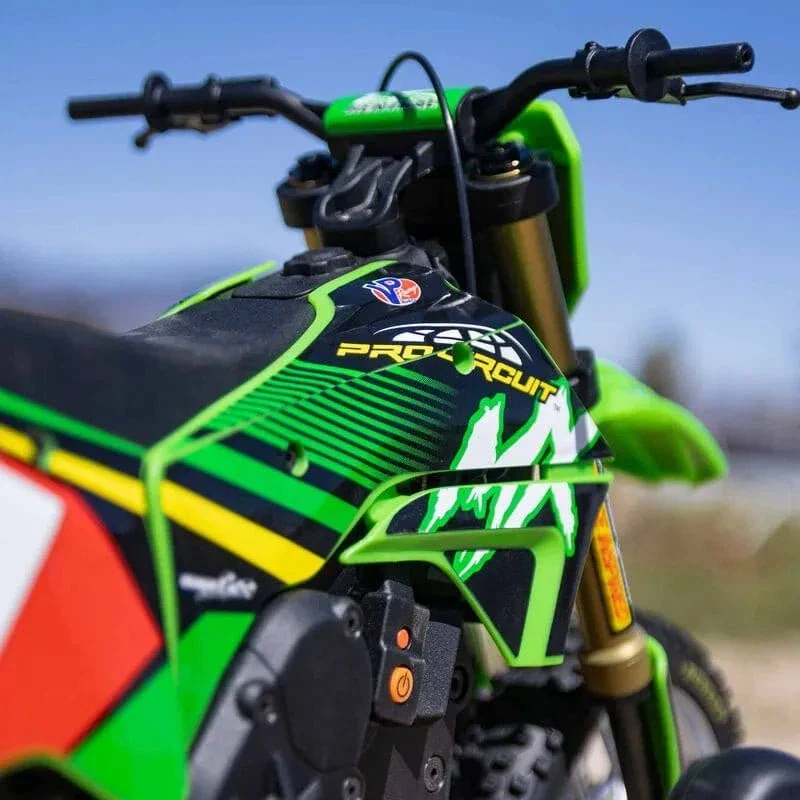 Losi Promoto-MX 1/4 Motorcycle RTR Combo with Battery and Charger, Pro Circuit Scheme - Image 9